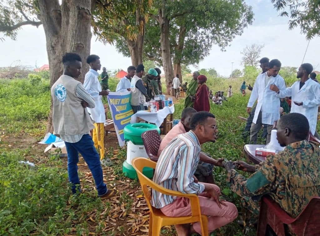 UPDF Joins Medical Drive for Vulnerable Communities in Somalia