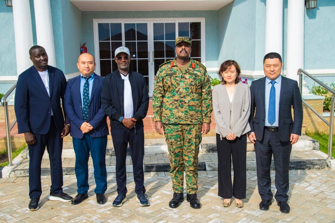 Gen Kainerugaba Discusses Defence Cooperation with Chinese Aerospace Giant