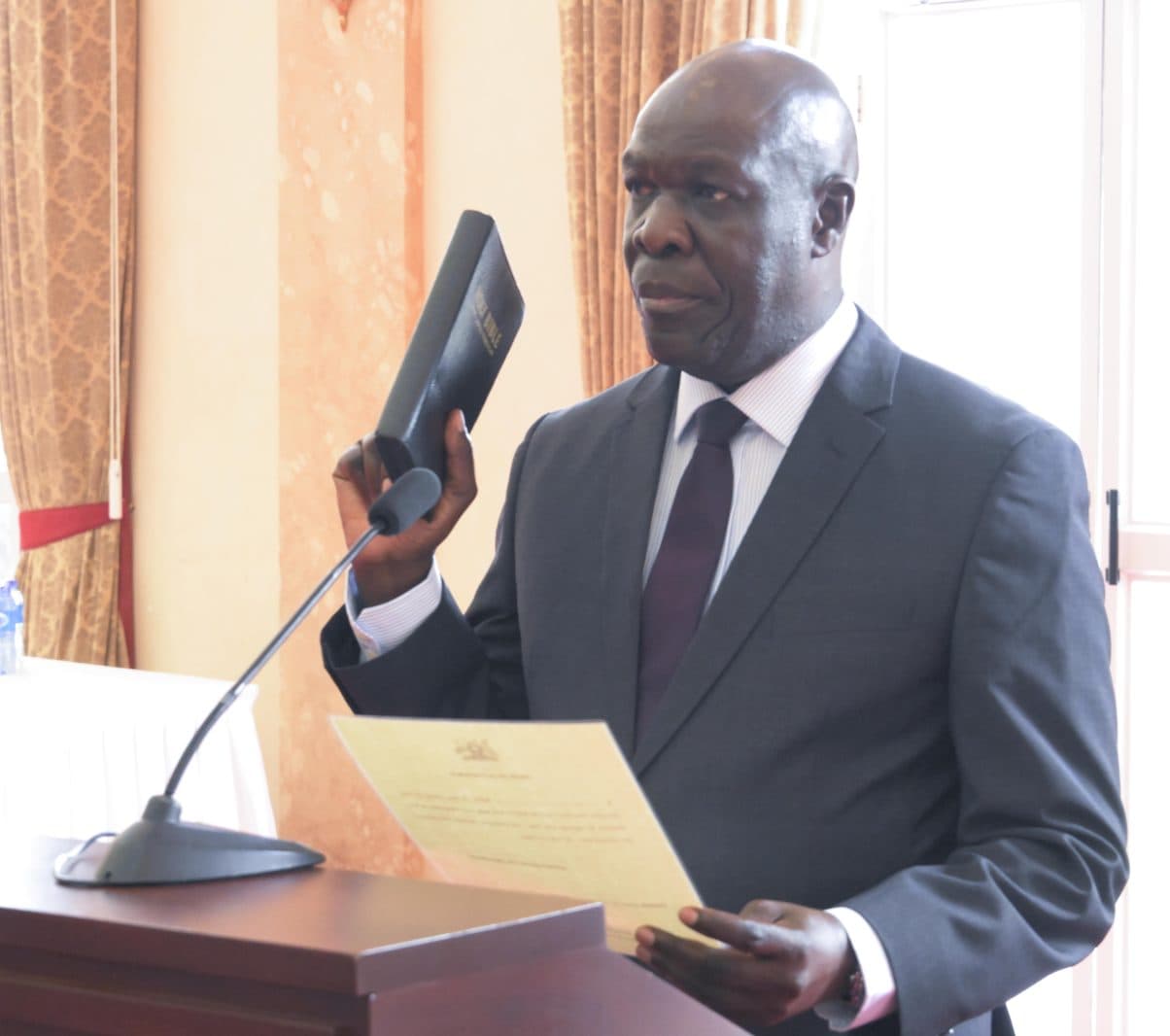 Moses Kazibwe Sworn In as Deputy Chief Justice