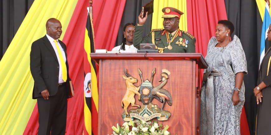 UPDF Representatives Sworn Into 12th Parliament