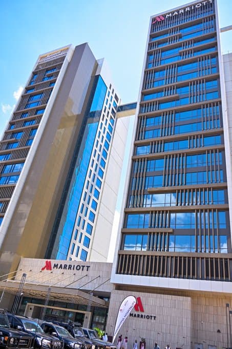 President Museveni Opens Kampala Marriott Hotel