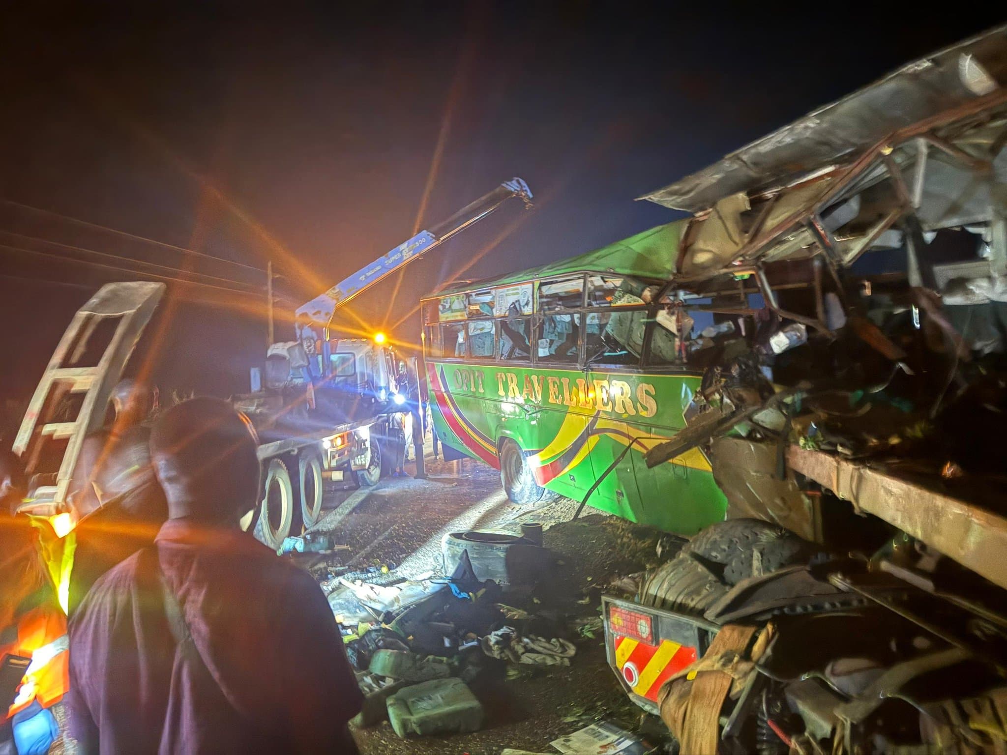 14 Dead, 28 Injured as OPIT Bus Crashes into Trailer on Kampala-Gulu Highway