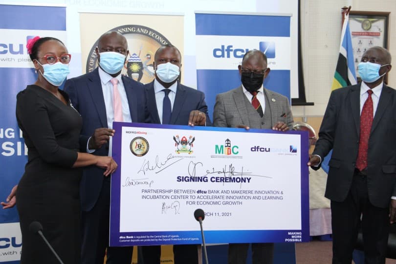 Makerere Incubation Centre, dfcu partner to accelerate innovation in Uganda