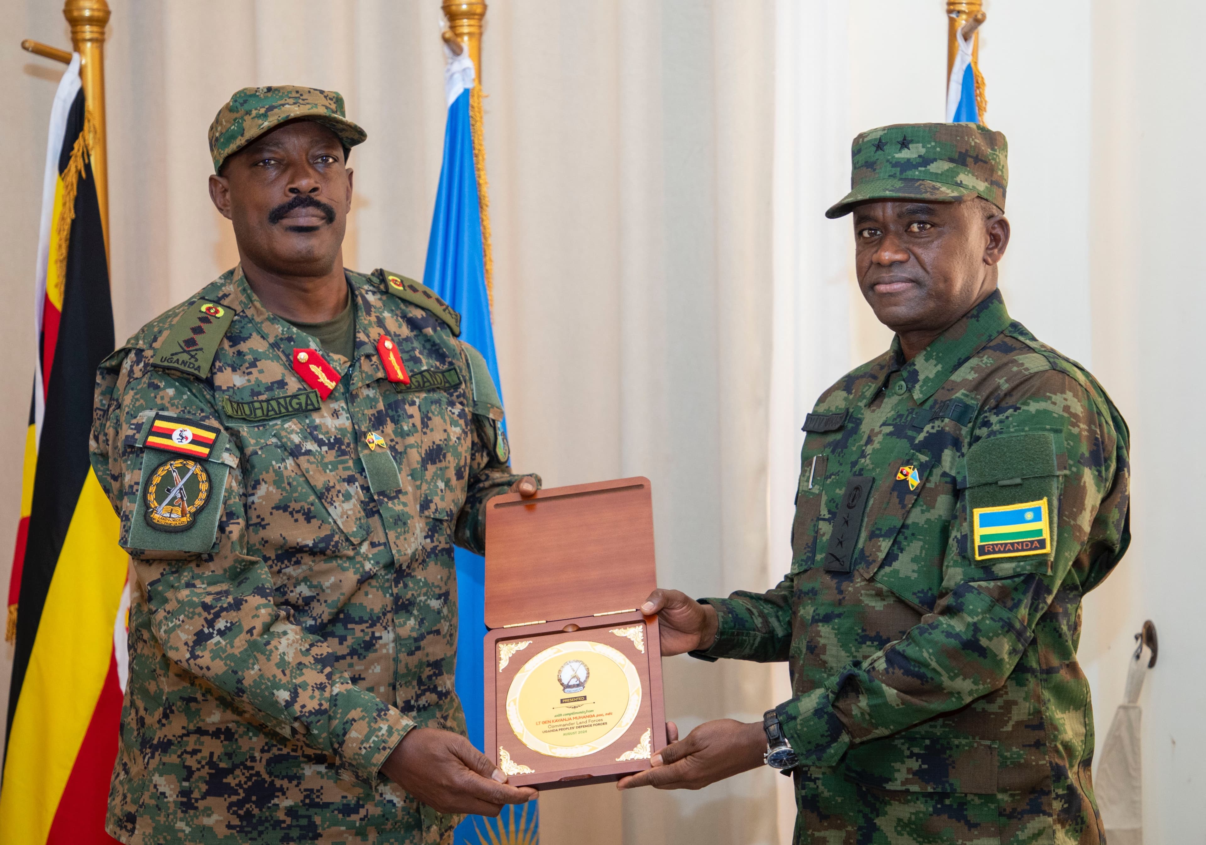 Rwanda and Uganda Militaries Meet to Strengthen Cross Border Security