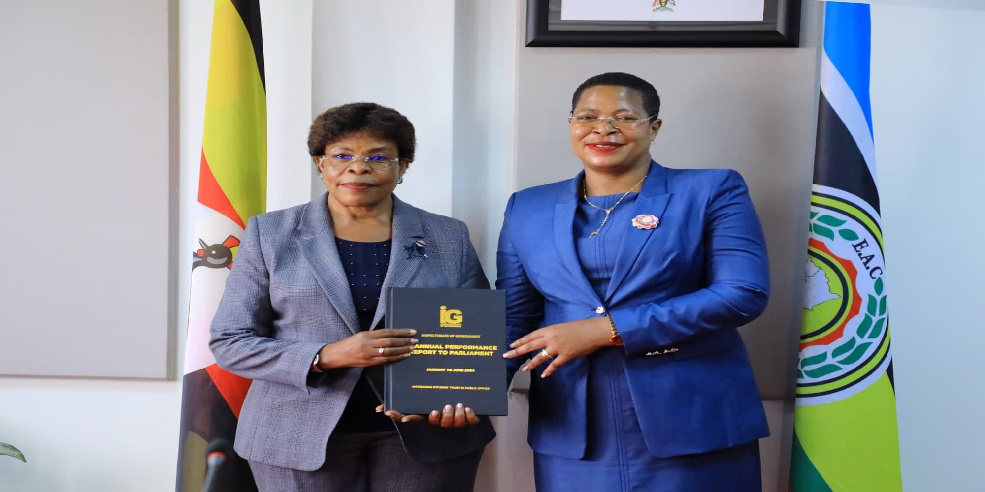 Speaker Among Urges IGG to Intensify Public Awareness on Corruption