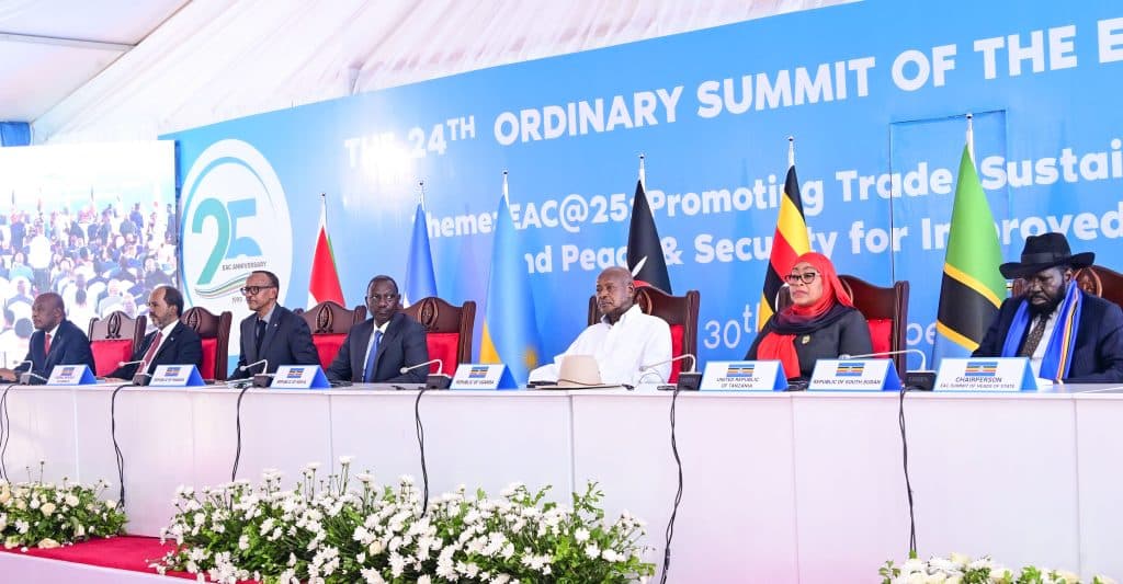 Museveni Hailed for Leadership in EAC Integration at Arusha Summit