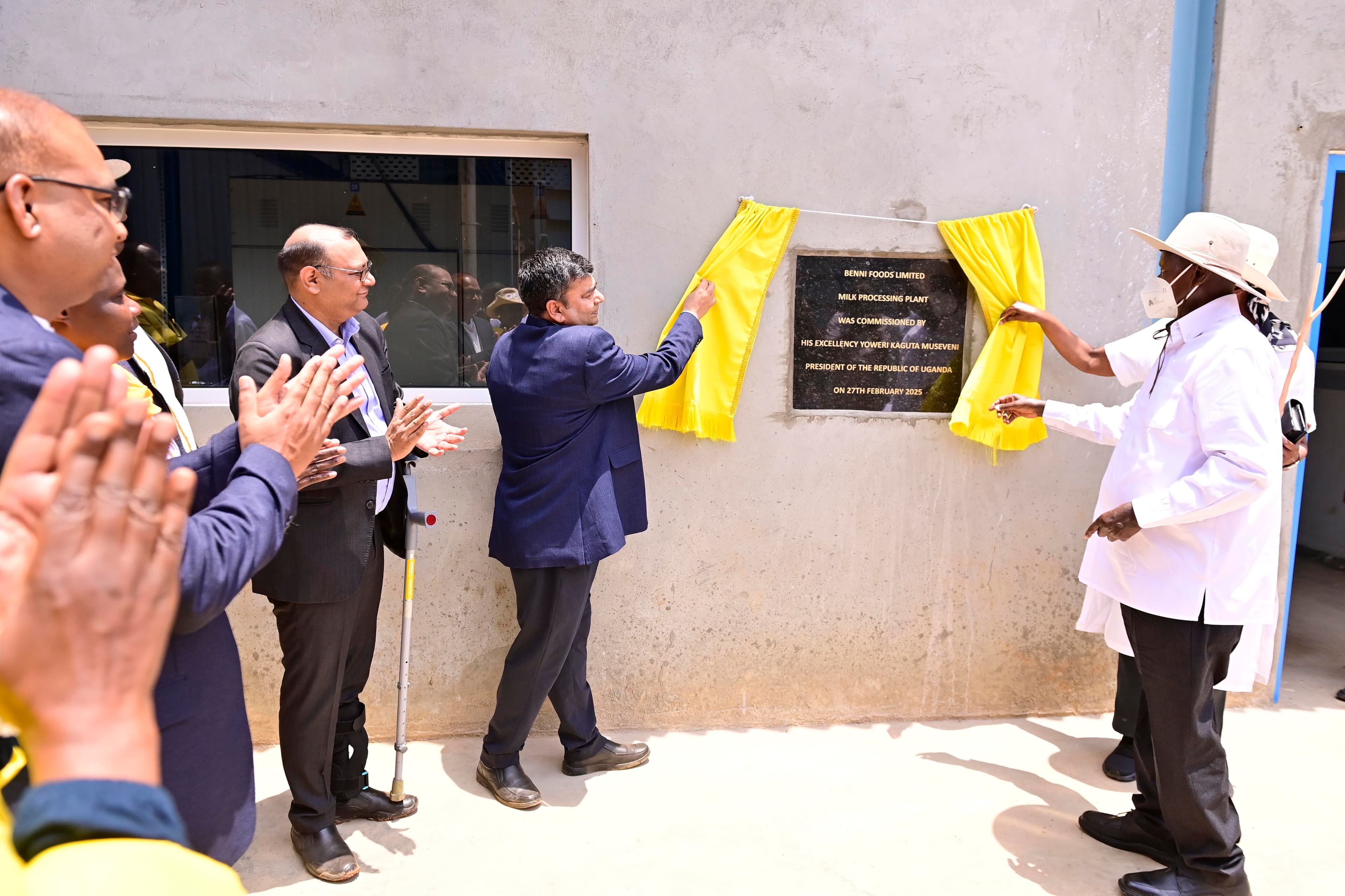 Museveni Launches BENNI Foods to Boost Dairy Industry