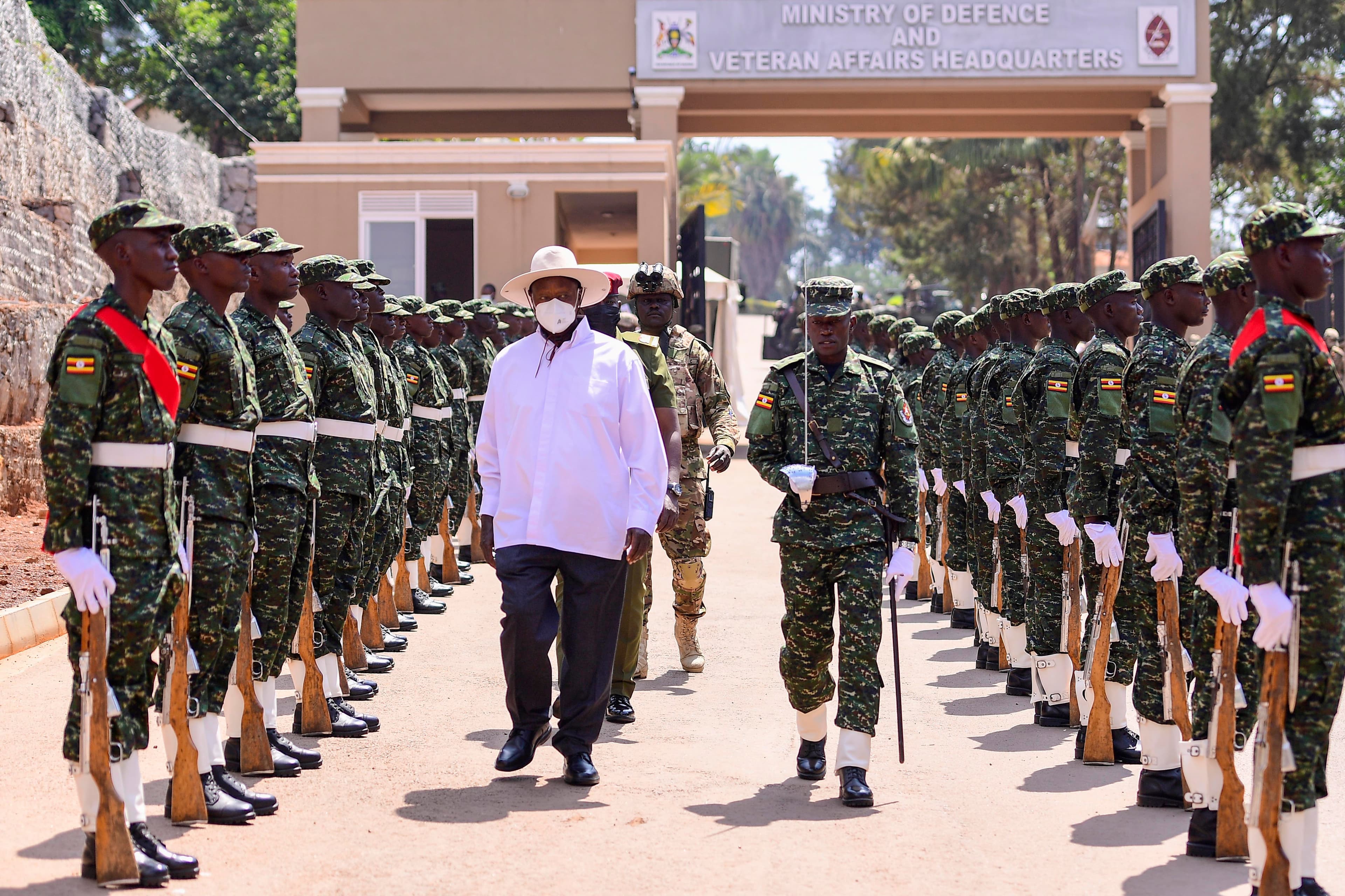 Museveni Urges UPDF to Serve with Diligence and Support a Just Cause