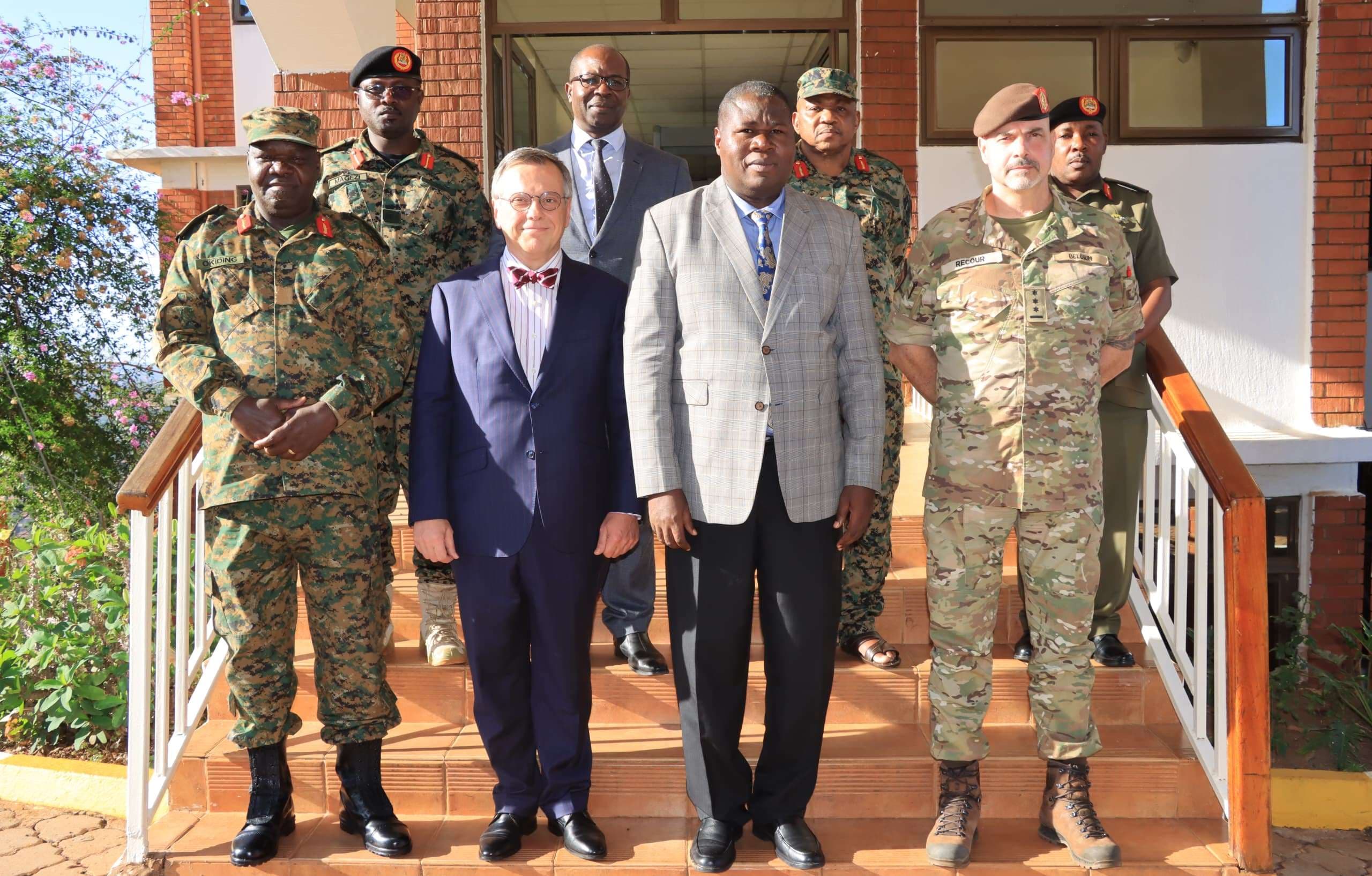 Uganda, Belgium Strengthen Defence Cooperation