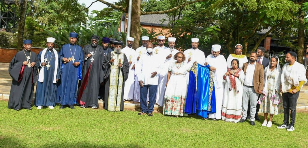 Museveni Reaffirms Uganda’s Support for Orthodox Church, Pan-African Unity