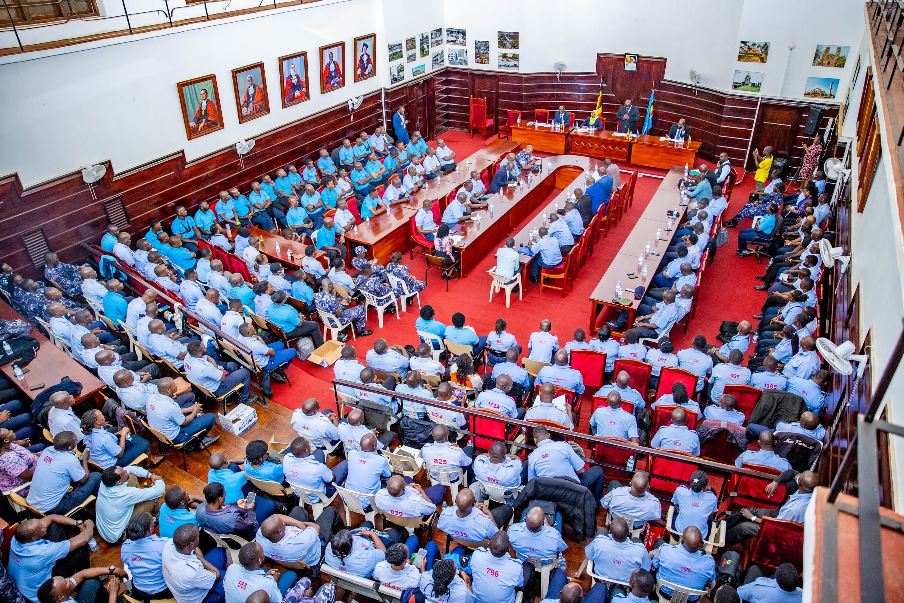 KCCA Boss Buzeki Cracks Down on Corruption, Urges Law Enforcement Officers to Uphold Professionalism