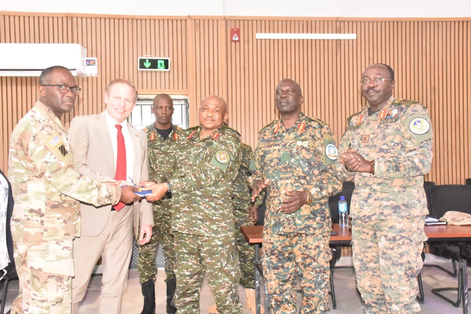 UPDF Unveils U.S. Funded Auditorium at Singo Peace‑Support Academy in Nakasongola