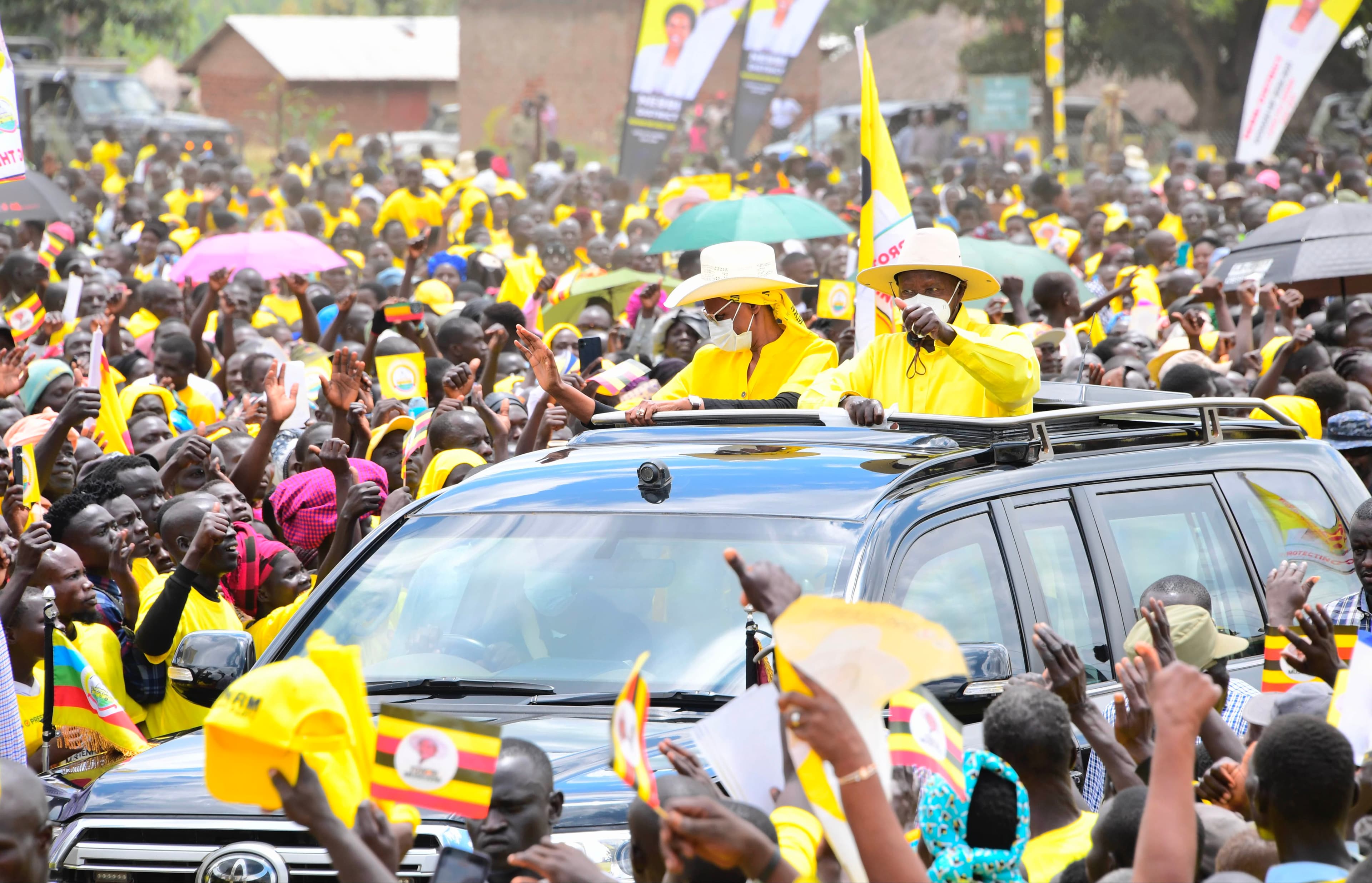 Maama Janet Urges Youth to Safeguard Peace as Museveni Rallies Support in Nebbi