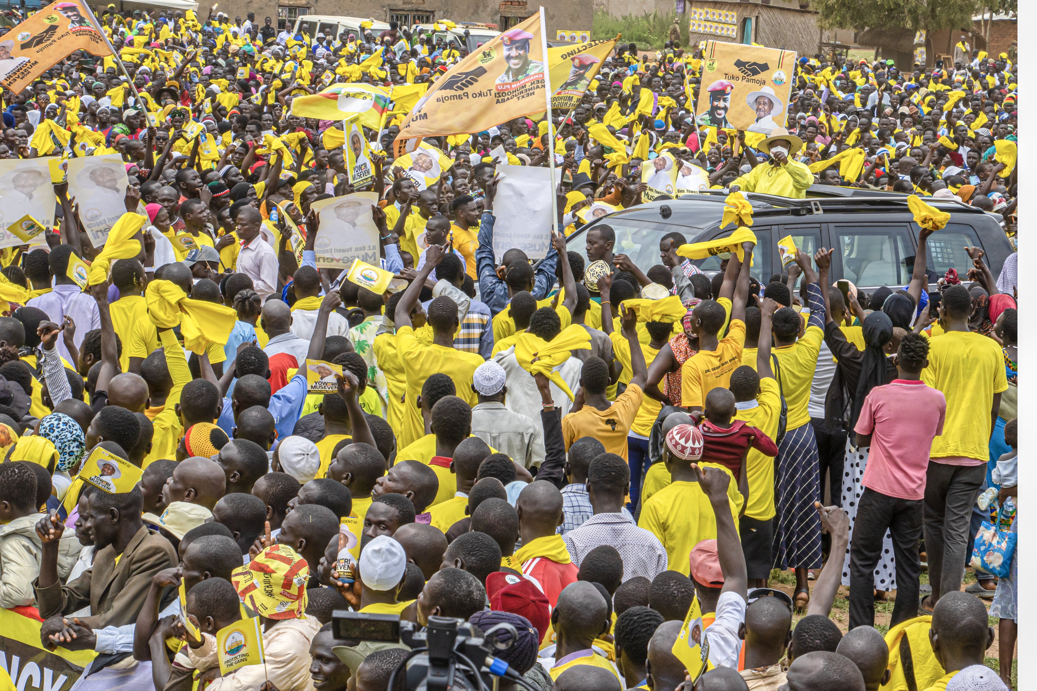 Museveni Assures Obongi District of Power Connection as NRM Pushes for 2026 Victory