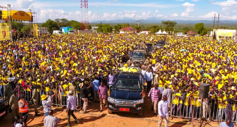 Museveni Pledges Household Water Supply to Boost Wealth Creation in Amudat