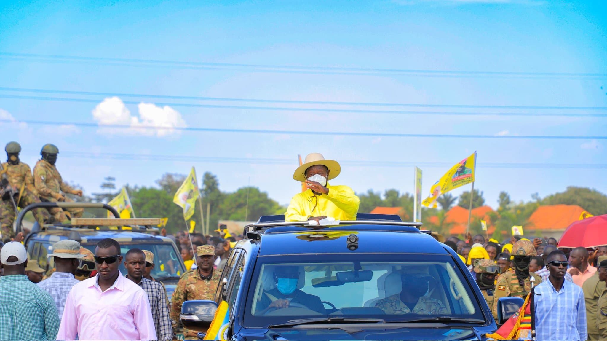 Museveni Applauds Teso for Upholding Peace, Pledges More Infrastructure for Kumi