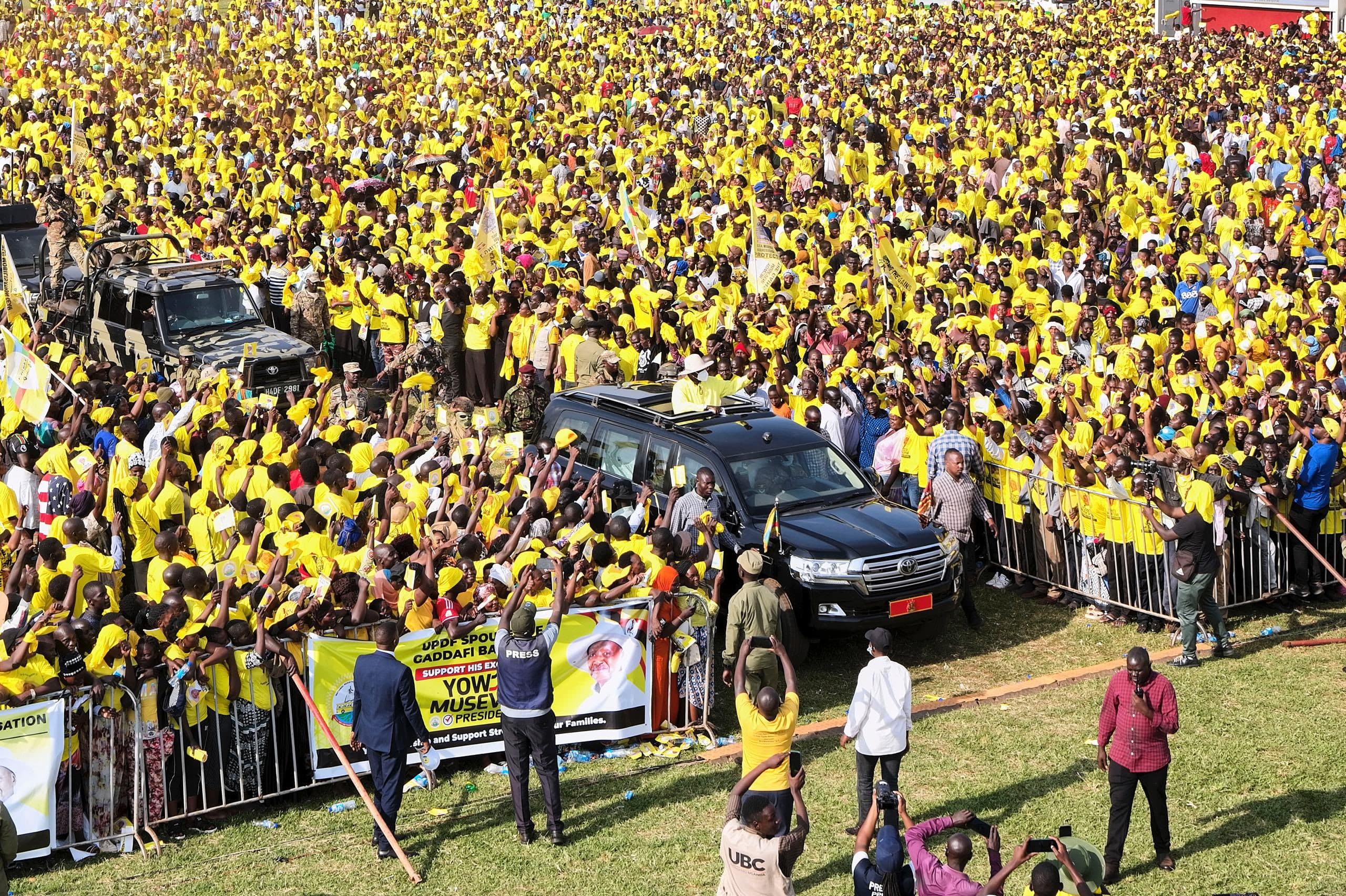 Museveni Wraps Up Busoga Campaign Rallies, Sets Sight on Kigezi