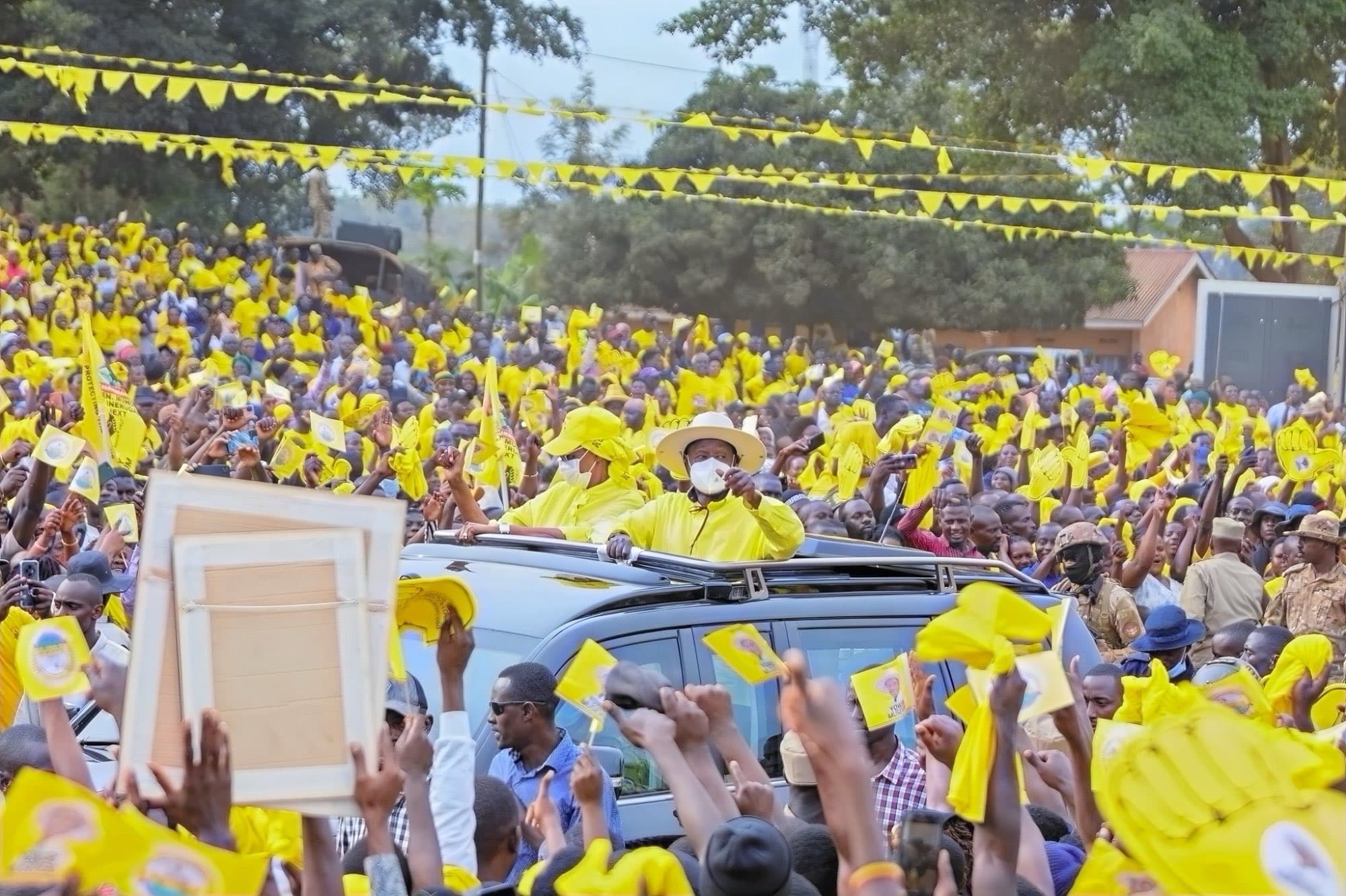 Blame Elected Leaders for Failures, Museveni Tells Rubaga Voters