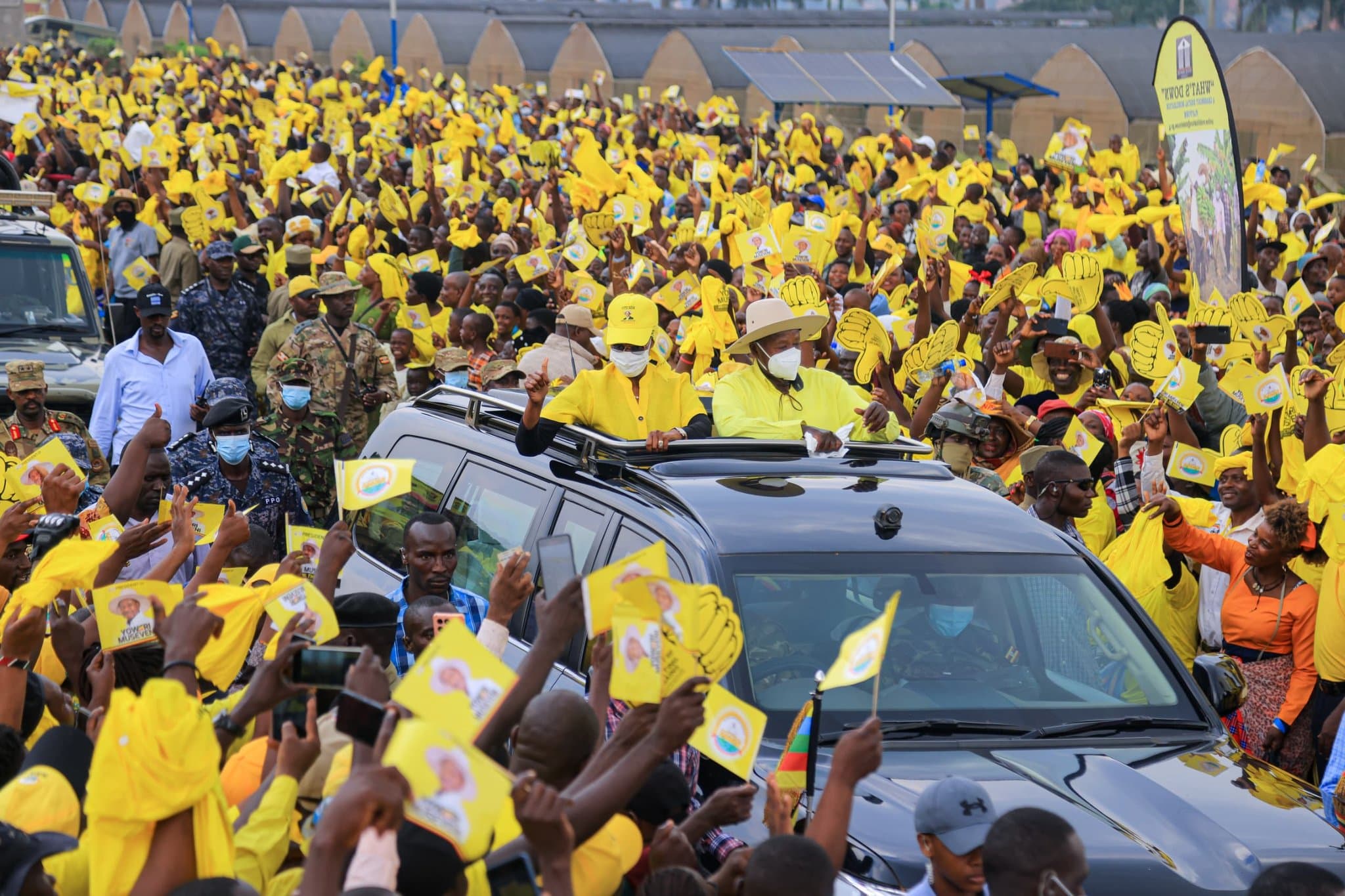 Museveni Rallies Nansana Residents to Embrace Urban Farming for Income Generation