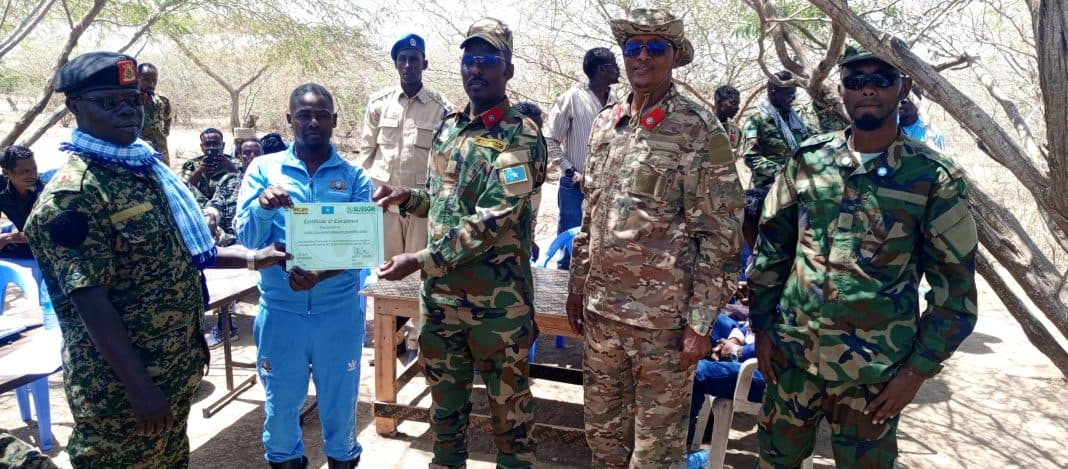 UPDF Concludes Specialized Weapons Training for Somali Soldiers