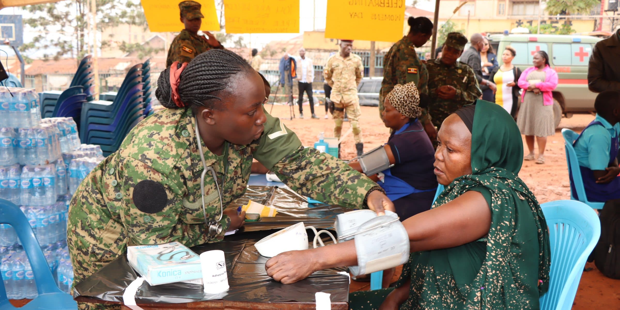 UPDF Offers Free Medical Services in Kamwokya Ahead of Women’s Day