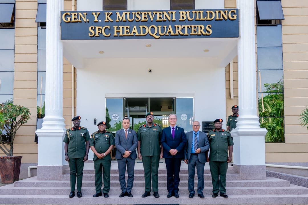 Gen Kainerugaba Meets North African Regional Capability Executive Secretary