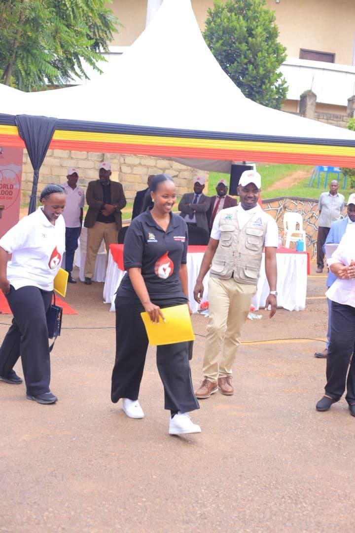 Charlotte Kainerugaba Champions Blood Donation to Fight Maternal Mortality