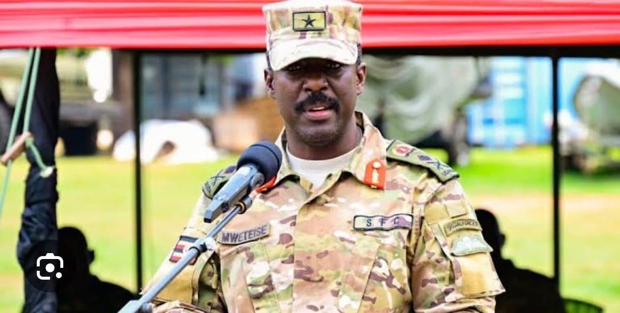 General Muhoozi Kainerugaba Appoints New SFC Commander
