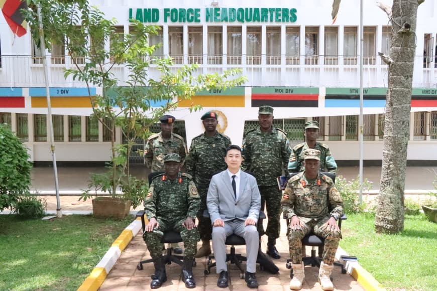 UPDF, South Korea Deepen Defence Ties