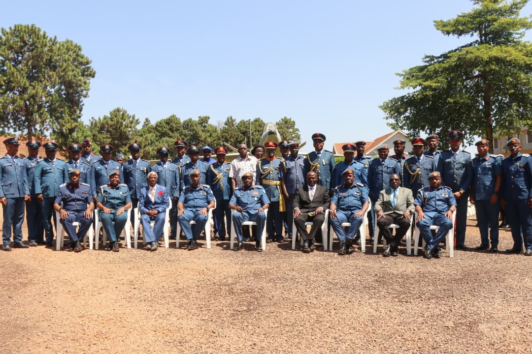 Commander UPDF Air Force Urges Retiring Officers to Guard Core Values in Civilian Life