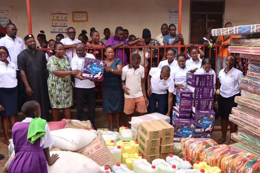 Defence Ministry, UPDF Provide Essential Relief to 85 Learners with Special Needs in Kireka