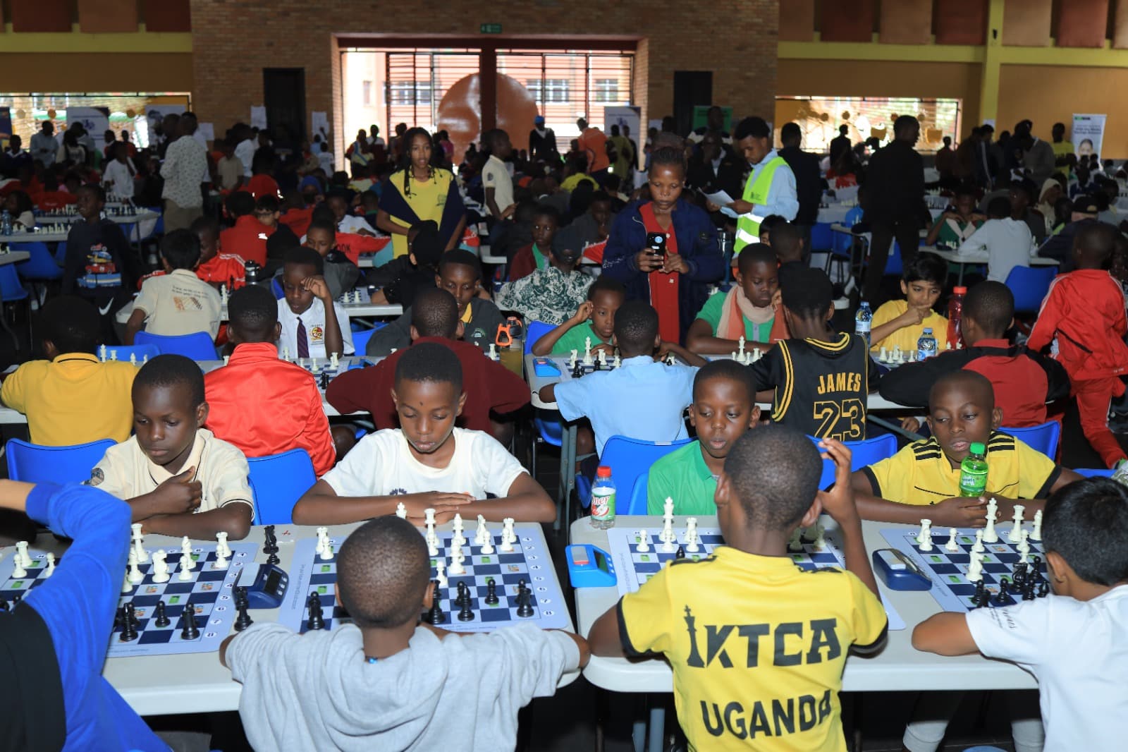 Uganda Schools Chess Tournament Attracts over 800 Learners