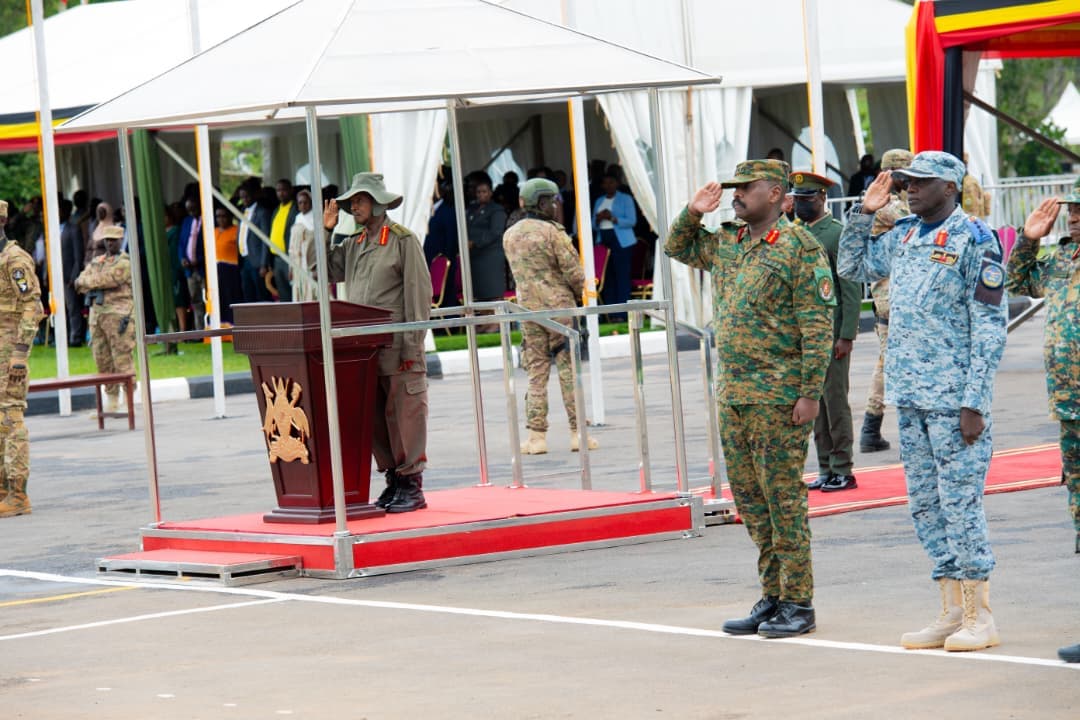 Museveni Tells UPDF Graduates They Have Joined an Honourable Institution, Praises CDF’s Corruption Fight
