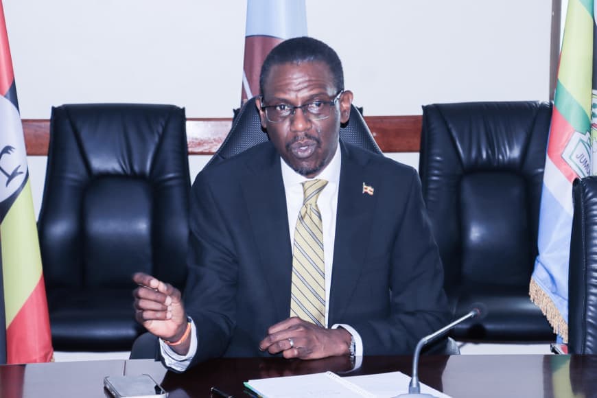 Minister of Defence and Veteran Affairs, Hon. Kiryowa Kiwanuka
