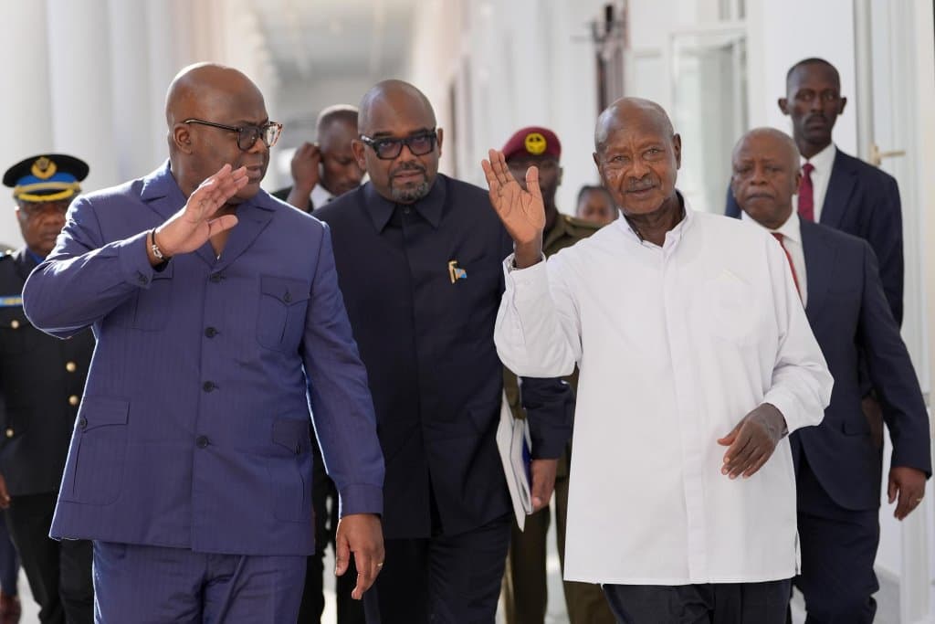 Museveni, DRC's Tshisekedi Sign Key Deals Ahead of Inauguration