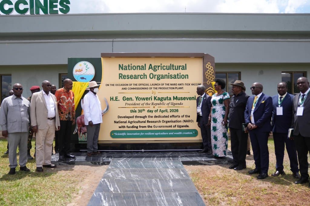 Museveni Launches Uganda’s First Local Anti-Tick Vaccine