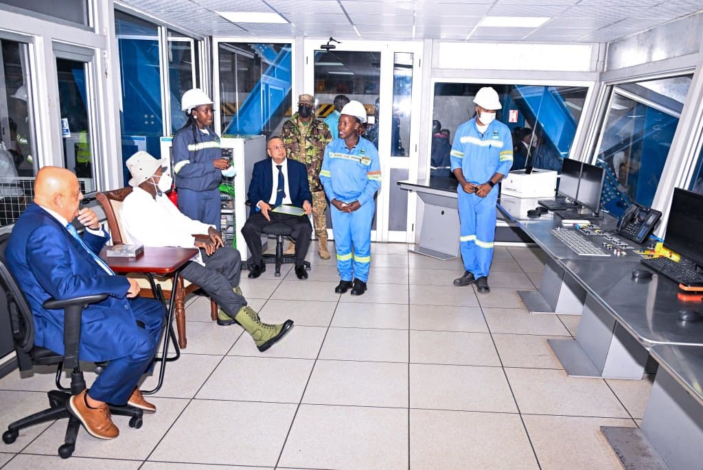 President Museveni Commissions New Roofings Steel Plant in Namanve