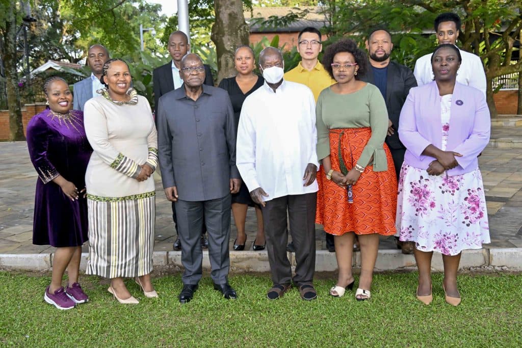 Museveni, Jacob Zuma Discuss Energy and Mining Investments