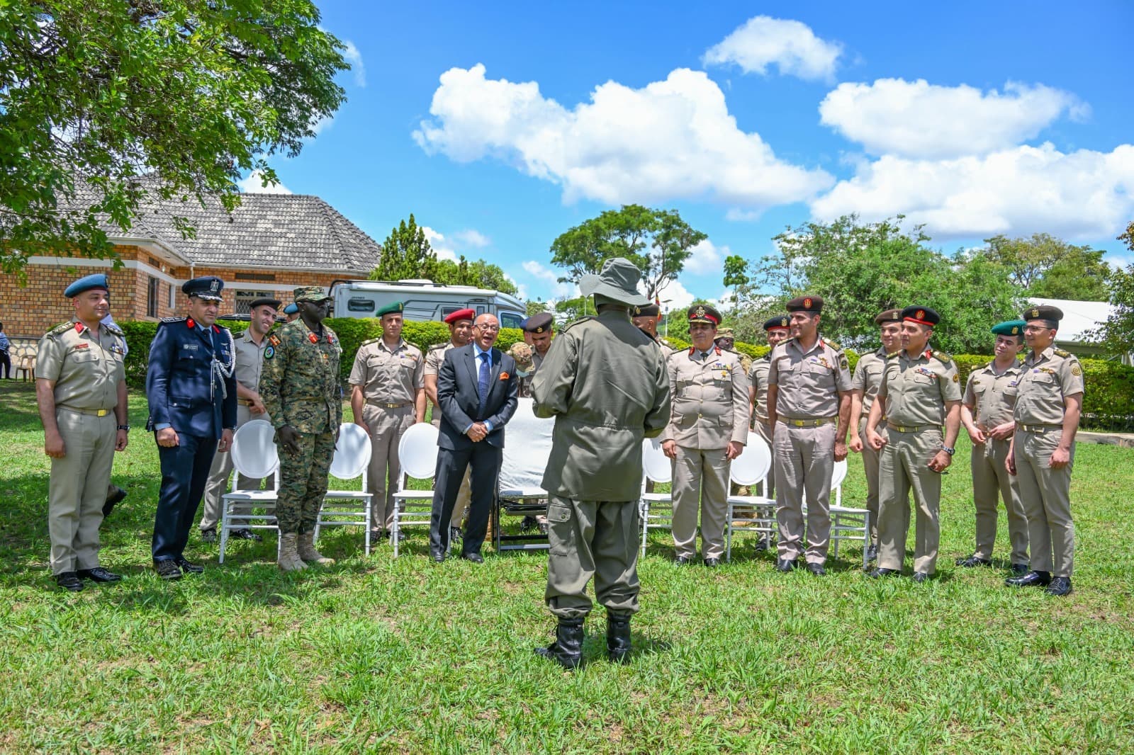 President Museveni has urged electrification and industrialisation as key solutions to Nile Basin challenges while addressing Egyptian military officers in Kyankwanzi.