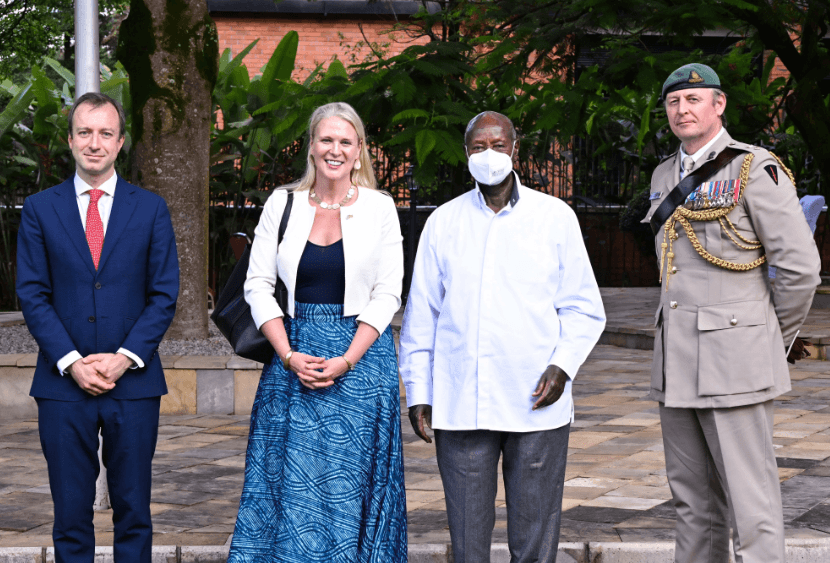 Museveni, British Envoy Move to Bolster Economic Ties