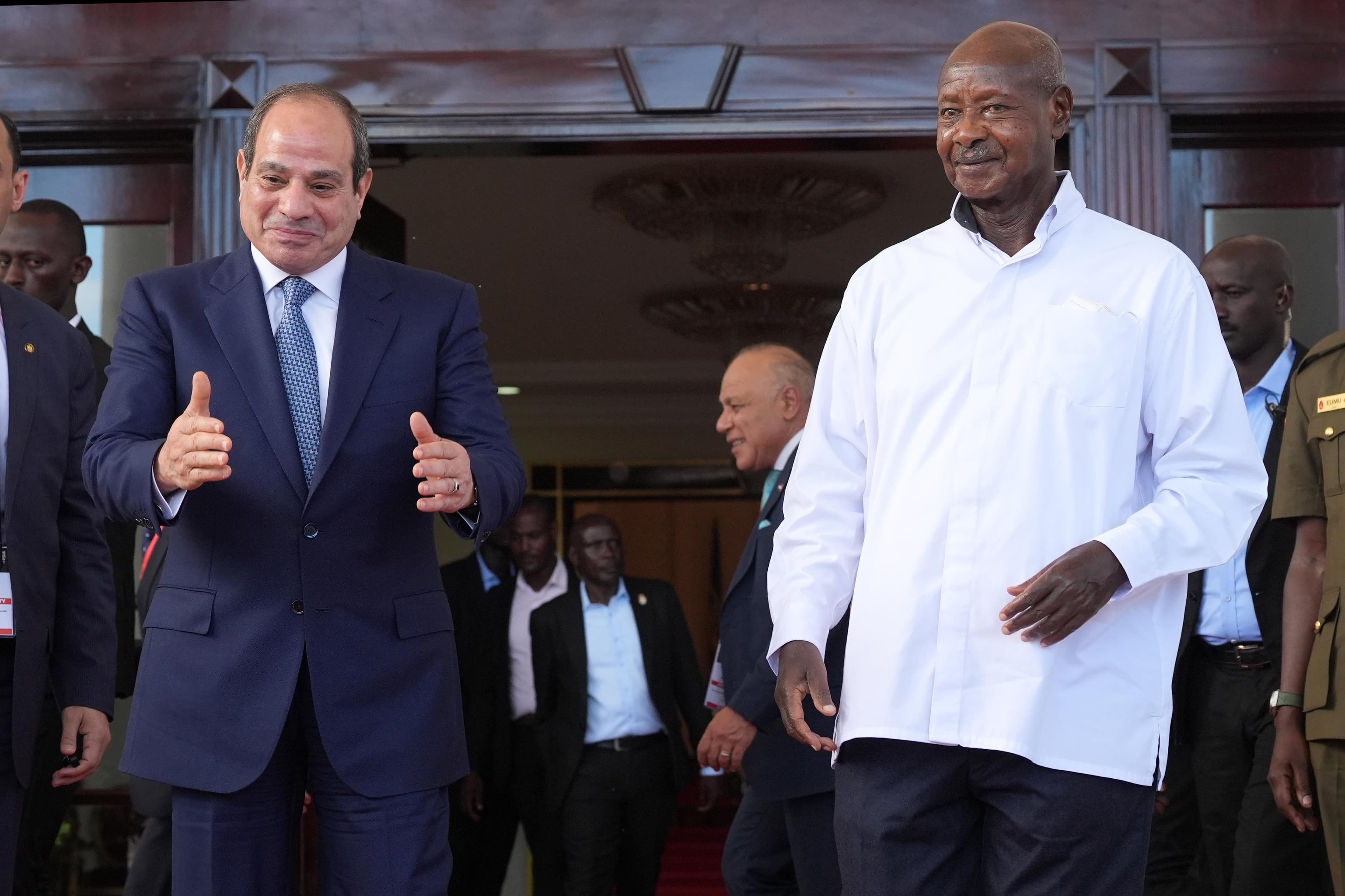 Museveni, Egyptian President El-Sisi Strike Deal on Trade, Green Energy