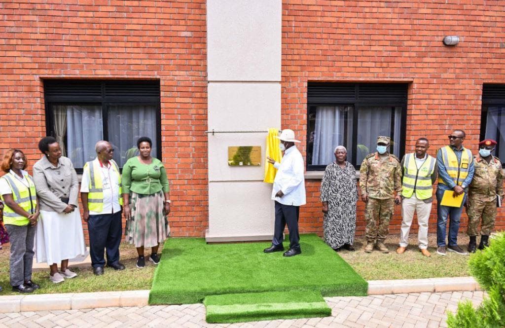 President Yoweri Kaguta Museveni Commissions SFC Accommodation Facility in Nakasero