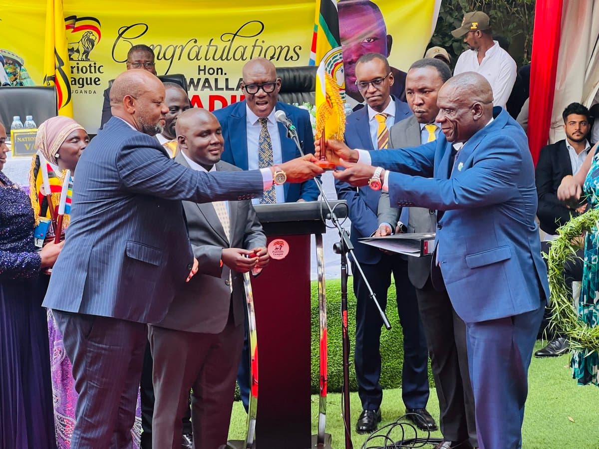 Gen Kainerugaba Commends Speaker Oboth as PLU Inaugurates New Leaders