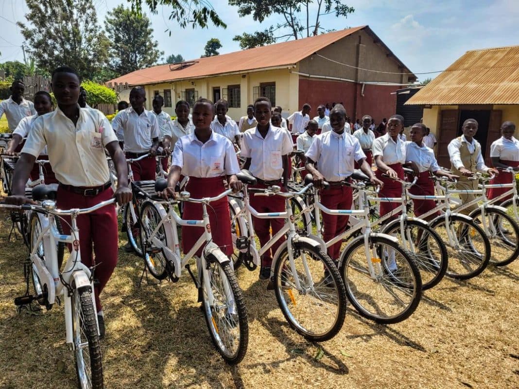 The School Bicycle Support Aims to Keep Vulnerable Rural Girls in the Classroom