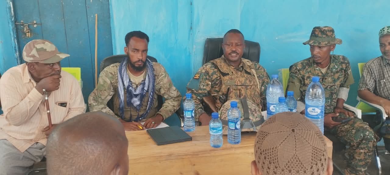 The UPDF and Somali National Army have met with Mubarak community leaders to launch new infrastructure projects and strengthen security cooperation.