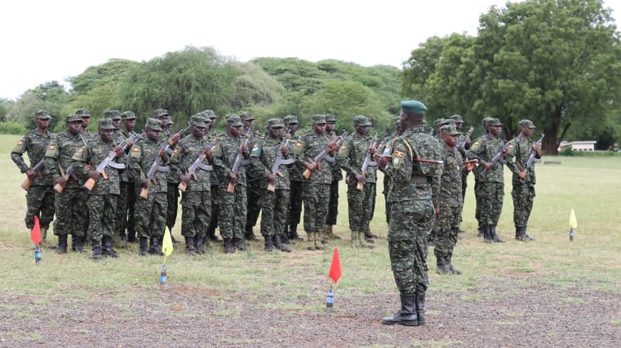 UPDF 3 Infantry Division Passed Out 175 NCOs After Leadership And Ideological Course in Moroto.