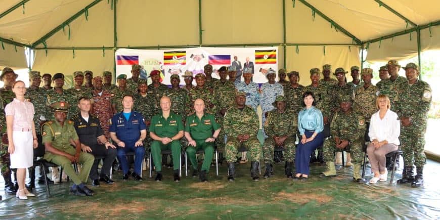 UPDF Officers Undertake Russian Language Training