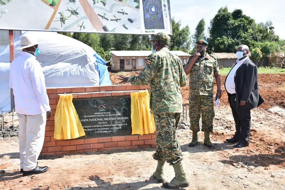 President Museveni laid the foundation stone