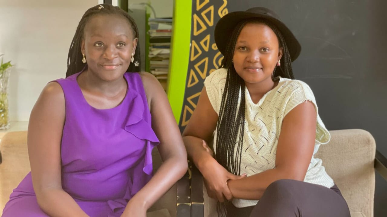 Martha Patience Aheebwa and Lynn Nasirumbi