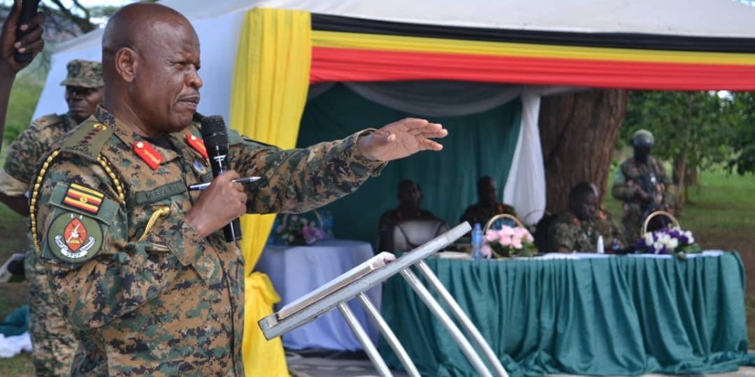 Chief of Defence Forces (CDF) General Wilson Mbasu Mbadi 